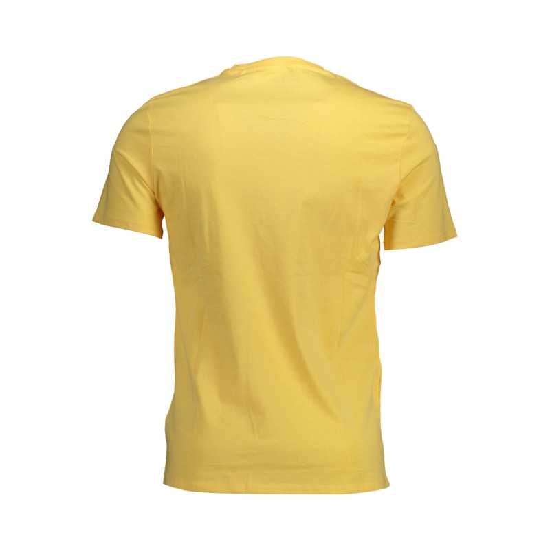 GUESS JEANS T-SHIRT MANICHE CORTE UOMO GIALLO