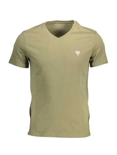 GUESS JEANS T-SHIRT MANICHE CORTE UOMO VERDE