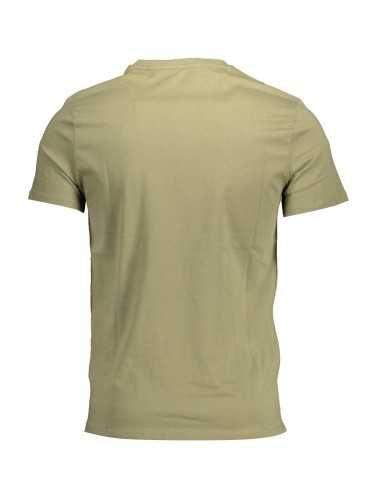 GUESS JEANS T-SHIRT MANICHE CORTE UOMO VERDE