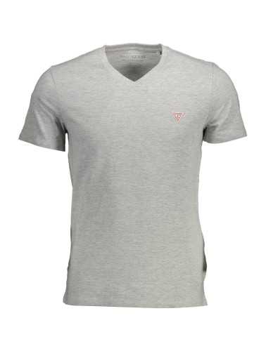 GUESS JEANS MEN'S SHORT SLEEVE T-SHIRT GRAY