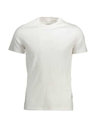 GUESS JEANS T-SHIRT MANICHE CORTE UOMO BIANCO