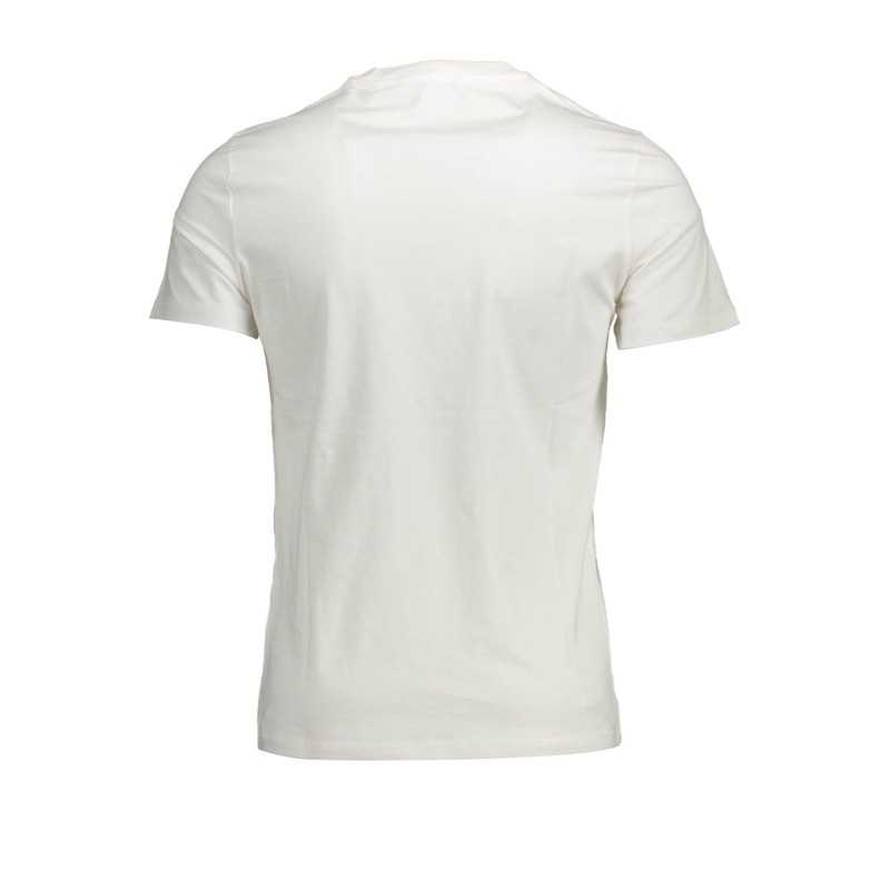 GUESS JEANS T-SHIRT MANICHE CORTE UOMO BIANCO