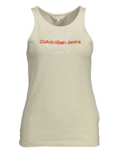 CALVIN KLEIN CANOTTA DONNA BEIGE