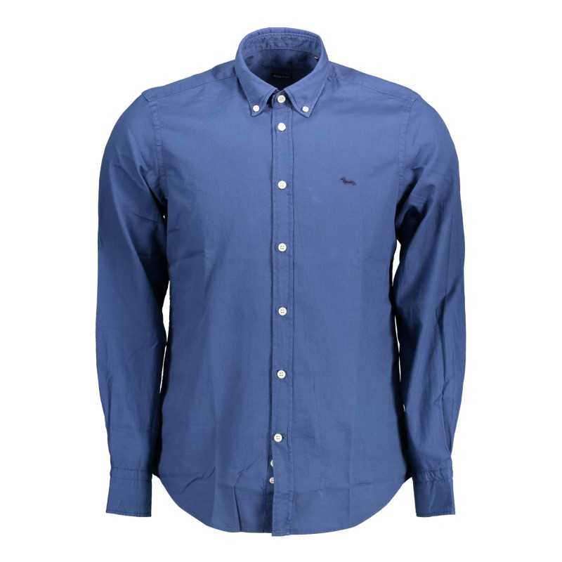 HARMONT & BLAINE CAMICIA MANICHE LUNGHE UOMO BLU