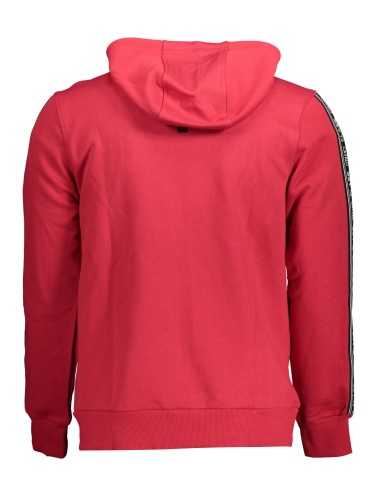 CAVALLI CLASS SWEATSHIRT WITH ZIP MAN RED