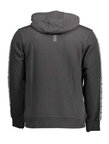 CAVALLI CLASS SWEATSHIRT WITH ZIP MAN BLACK