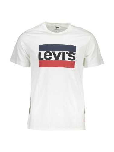 LEVI'S WHITE MEN'S SHORT SLEEVE T-SHIRT