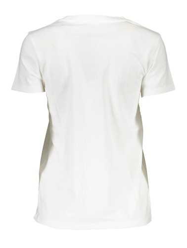 LEVI'S WHITE WOMAN SHORT SLEEVE T-SHIRT