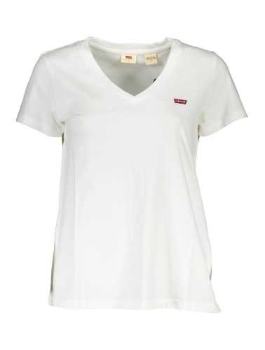 LEVI'S WHITE WOMAN SHORT SLEEVE T-SHIRT