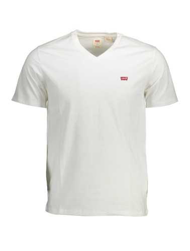 LEVI'S WHITE MEN'S SHORT SLEEVE T-SHIRT