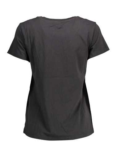 LEVI'S T-SHIRT MANICHE CORTE DONNA NERO