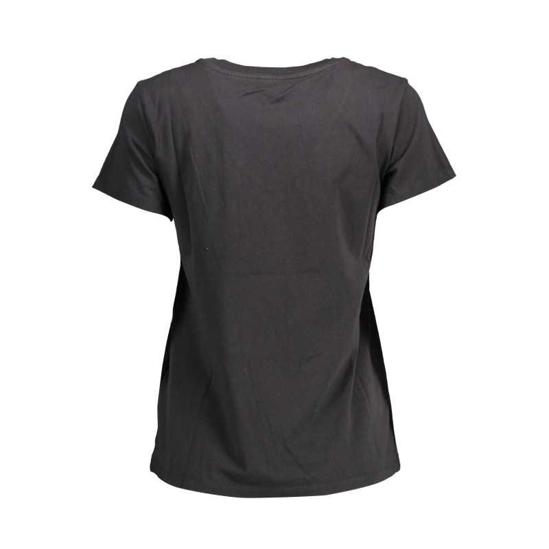 LEVI'S T-SHIRT MANICHE CORTE DONNA NERO