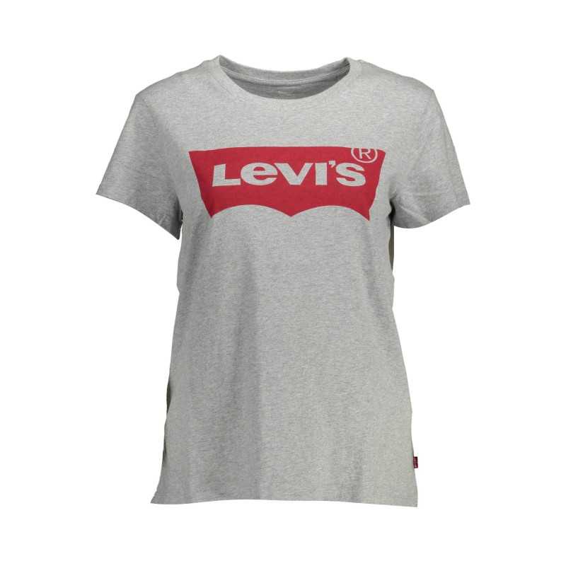 LEVI'S WOMEN'S SHORT SLEEVE T-SHIRT GRAY