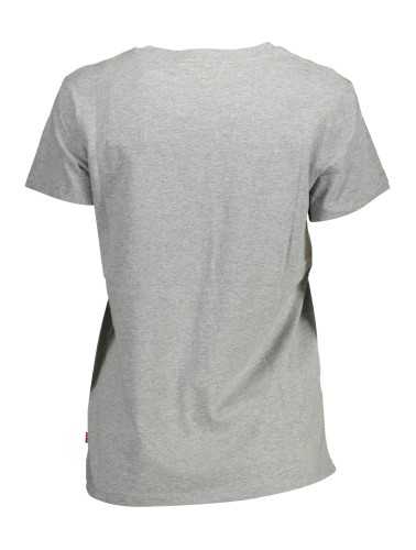 LEVI'S T-SHIRT MANICHE CORTE DONNA GRIGIO