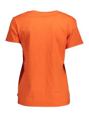 LEVI'S T-SHIRT MANICHE CORTE DONNA ARANCIO