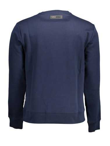 PLEIN SPORT SWEATSHIRT WITHOUT ZIP MAN BLUE