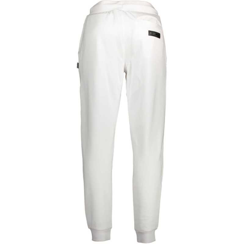 PLEIN SPORT MEN'S WHITE TROUSERS