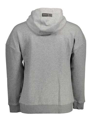 PLEIN SPORT SWEATSHIRT WITHOUT ZIP MAN GRAY