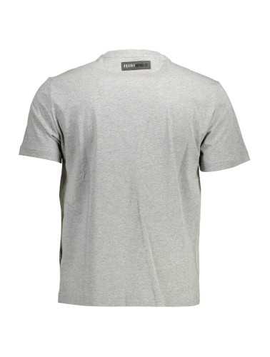 PLEIN SPORT T-SHIRT MANICHE CORTE UOMO GRIGIO