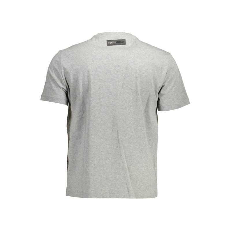 PLEIN SPORT T-SHIRT MANICHE CORTE UOMO GRIGIO