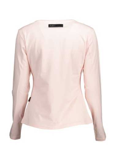 PLEIN SPORT T-SHIRT MANICHE LUNGHE DONNA ROSA