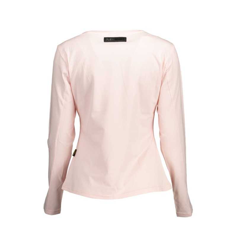 PLEIN SPORT T-SHIRT MANICHE LUNGHE DONNA ROSA