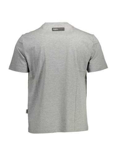 PLEIN SPORT MEN'S SHORT SLEEVE T-SHIRT GRAY