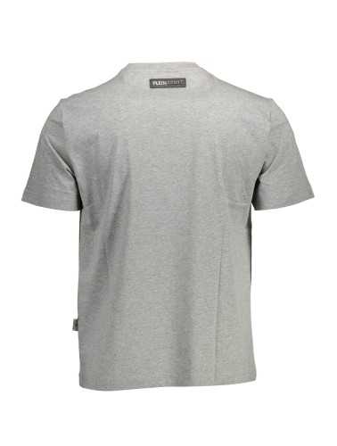 PLEIN SPORT MEN'S SHORT SLEEVE T-SHIRT GRAY