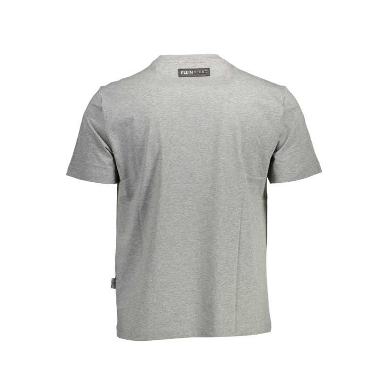 PLEIN SPORT T-SHIRT MANICHE CORTE UOMO GRIGIO