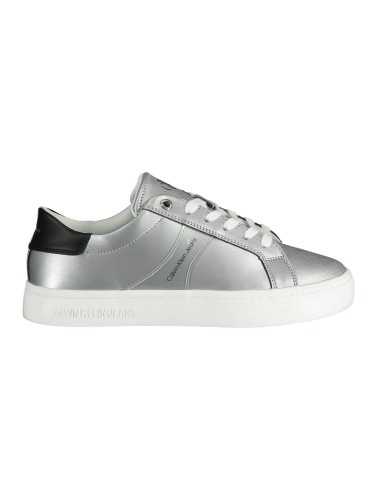 CALVIN KLEIN WOMEN'S SILVER SPORTS SHOES