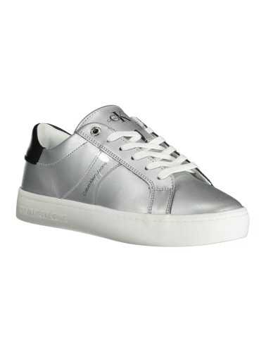 CALVIN KLEIN WOMEN'S SILVER SPORTS SHOES