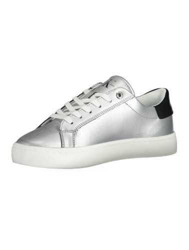 CALVIN KLEIN WOMEN'S SILVER SPORTS SHOES