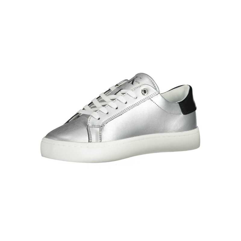 CALVIN KLEIN WOMEN'S SILVER SPORTS SHOES