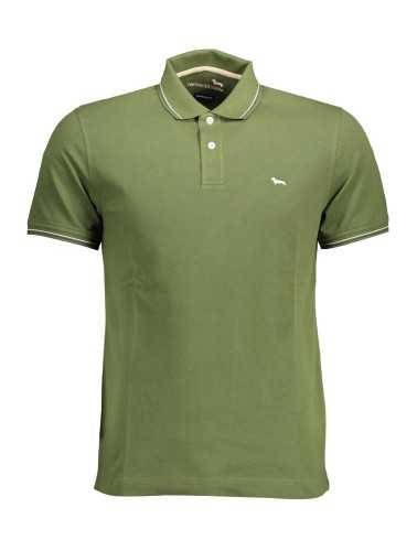 HARMONT & BLAINE POLO MANICHE CORTE UOMO VERDE