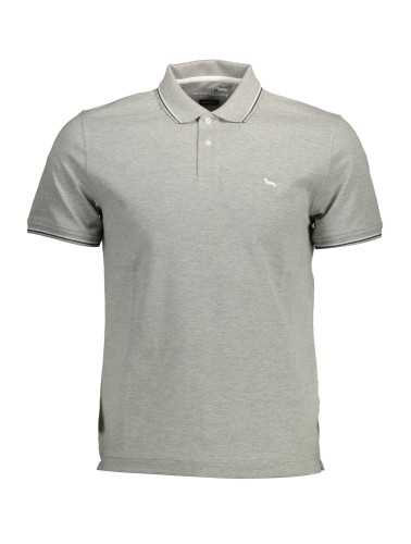 HARMONT & BLAINE POLO MANICHE CORTE UOMO GRIGIO