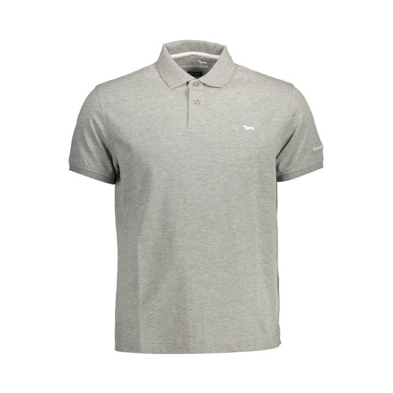 HARMONT & BLAINE POLO MANICHE CORTE UOMO GRIGIO