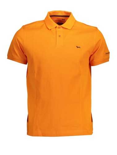 HARMONT & BLAINE POLO MANICHE CORTE UOMO ARANCIO