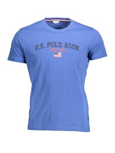 US POLO SHORT SLEEVE T-SHIRT MAN BLUE