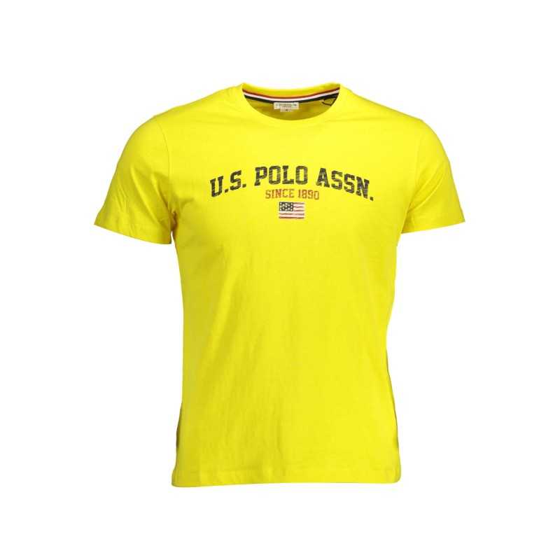 U.S. POLO T-SHIRT MANICHE CORTE UOMO GIALLO