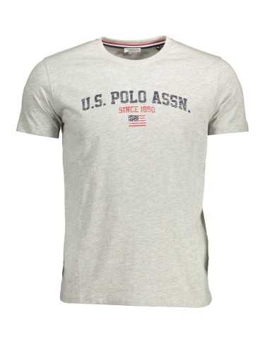 US POLO SHORT SLEEVE T-SHIRT MAN GRAY