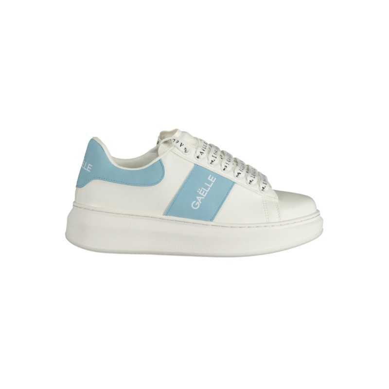 GAELLE PARIS WHITE WOMEN'S SPORTS SHOES