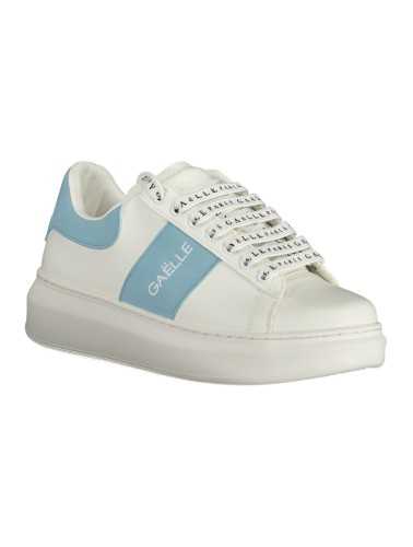 GAELLE PARIS WHITE WOMEN'S SPORTS SHOES