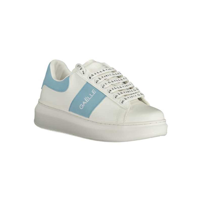 GAELLE PARIS WHITE WOMEN'S SPORTS SHOES