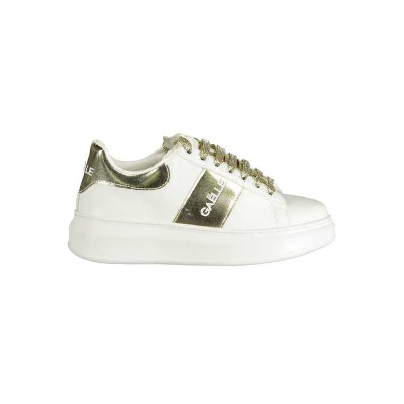 GAELLE PARIS WHITE WOMEN'S SPORTS SHOES