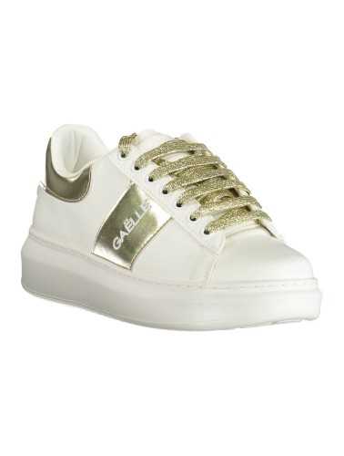 GAELLE PARIS WHITE WOMEN'S SPORTS SHOES