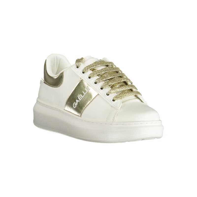 GAELLE PARIS WHITE WOMEN'S SPORTS SHOES