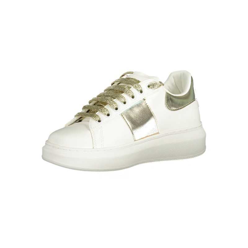 GAELLE PARIS WHITE WOMEN'S SPORTS SHOES