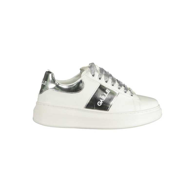 GAELLE PARIS WHITE WOMEN'S SPORTS SHOES