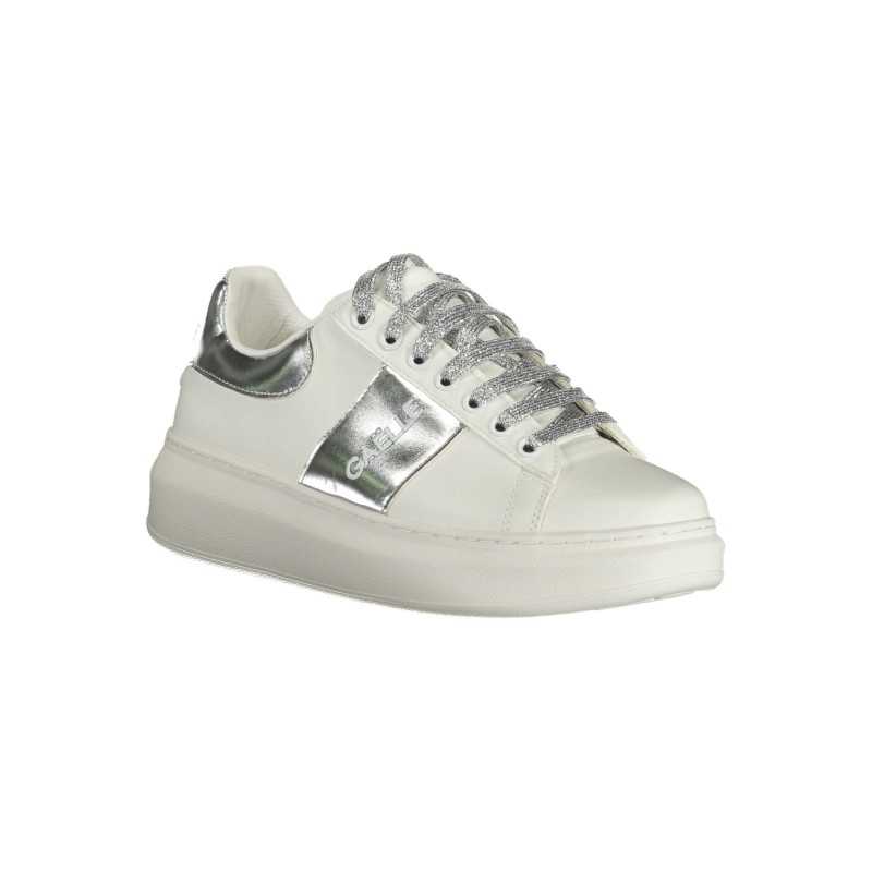 GAELLE PARIS WHITE WOMEN'S SPORTS SHOES