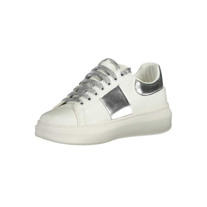 GAELLE PARIS WHITE WOMEN'S SPORTS SHOES